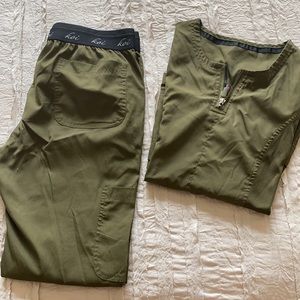 Koi Olive Green Scrub Pants